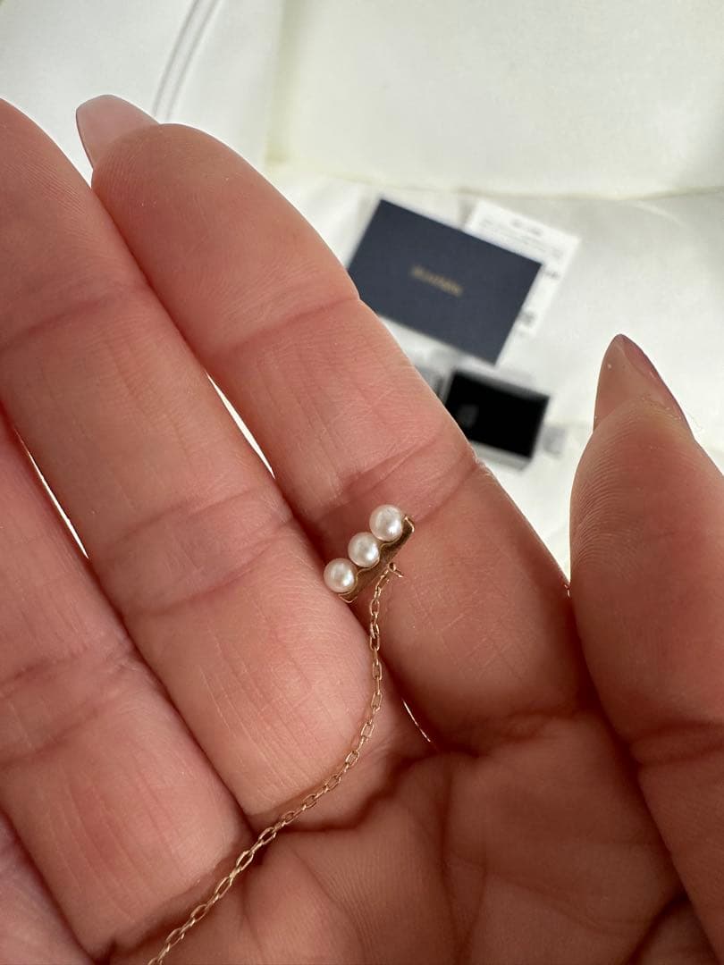 アコヤパール　ヒロタカ　片耳ピアス　現行販売品