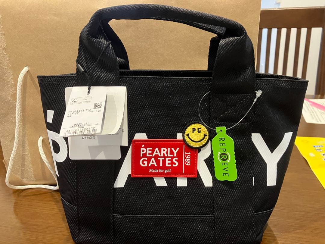 パーリーゲイツ新作カートバック　ミニバッグ新品　ラウンドトート