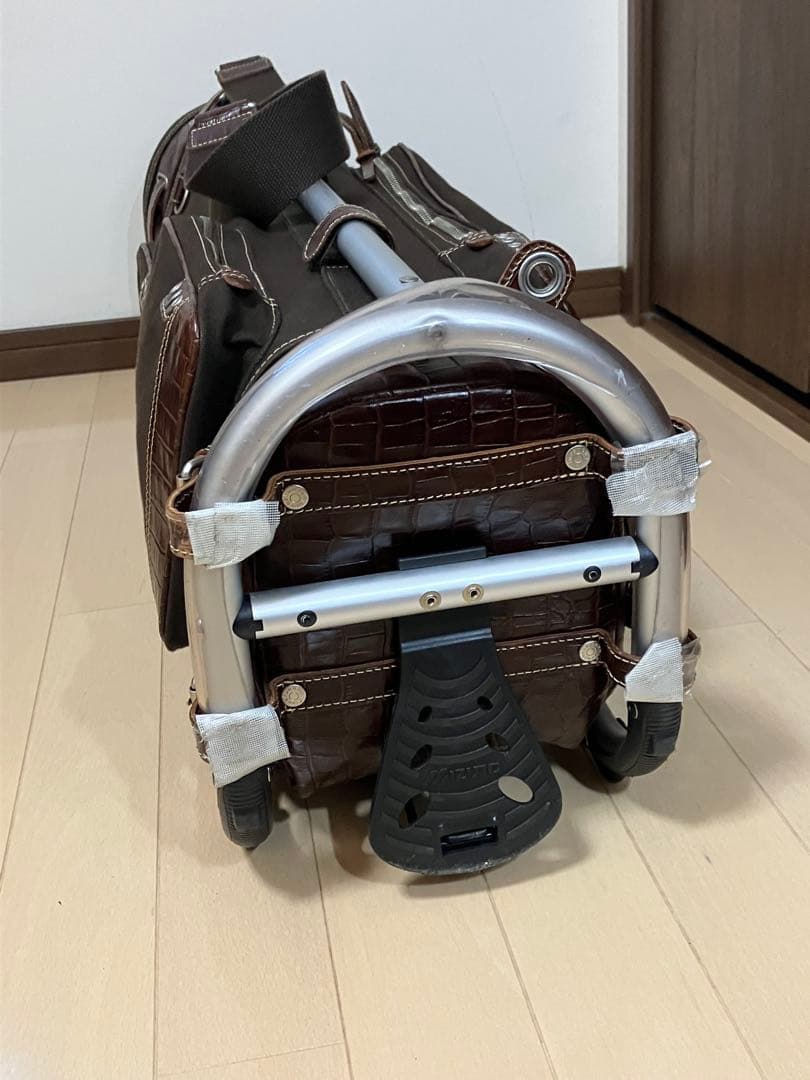 【ほぼ未使用•廃盤品】木の庄帆布　フレームウォーカー　キャディバッグ