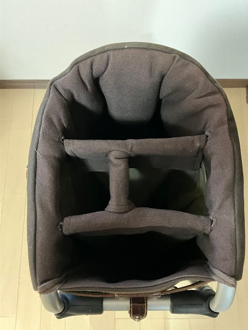 【ほぼ未使用•廃盤品】木の庄帆布　フレームウォーカー　キャディバッグ