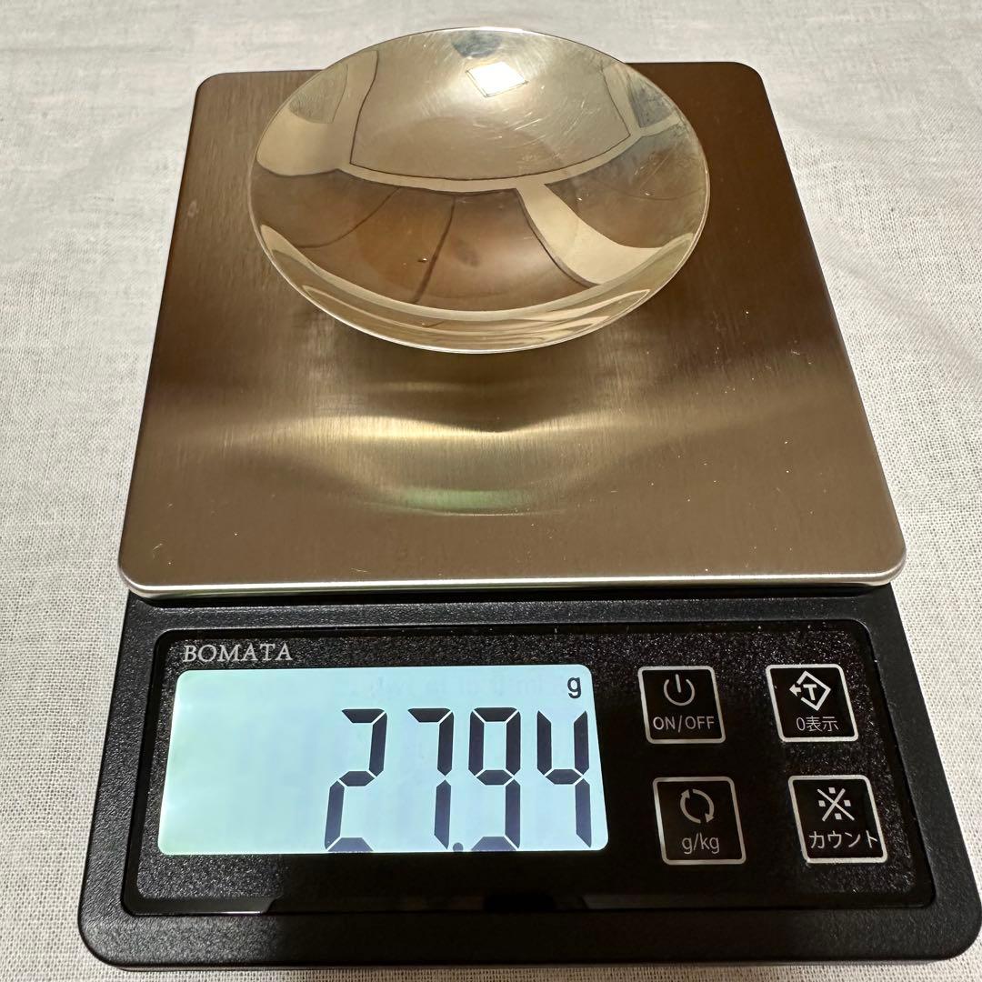 純銀盃2点セット 純銀杯 桐箱リボン付き