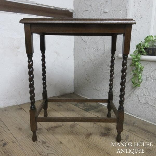 イギリス アンティーク 家具 サイドテーブル オケージョナル 英国 6129d