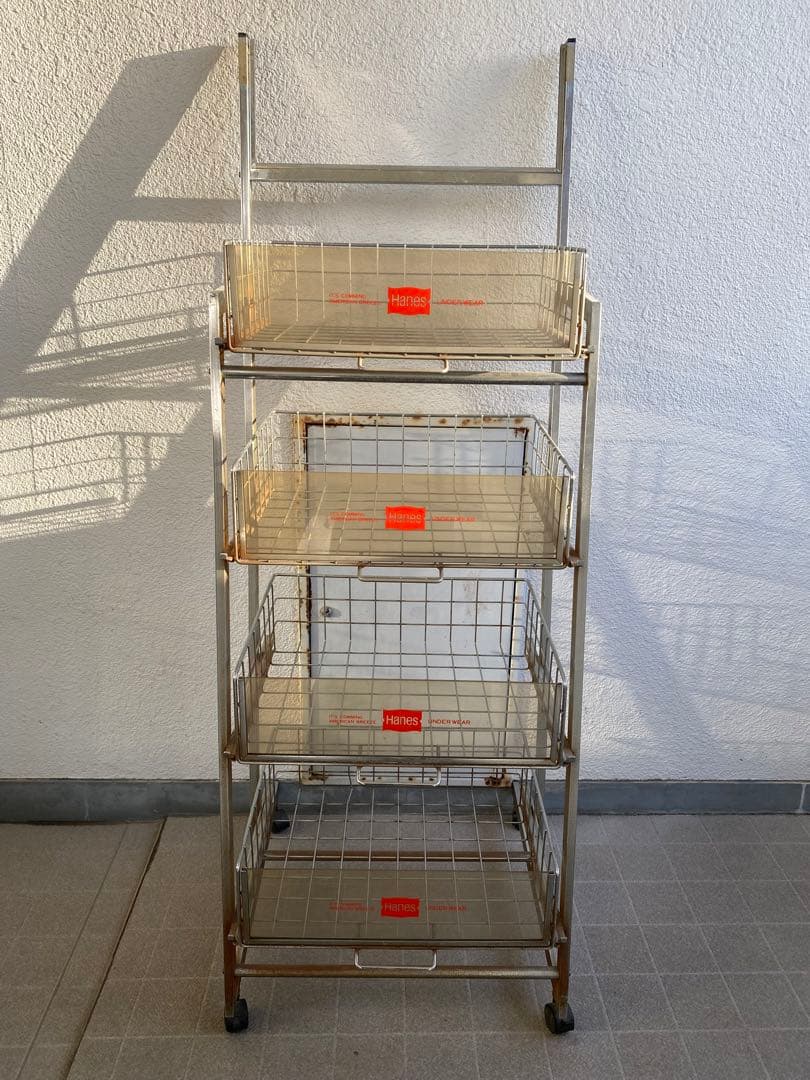 Hanes メタルラック ヴィンテージ 店舗什器 ヘインズ