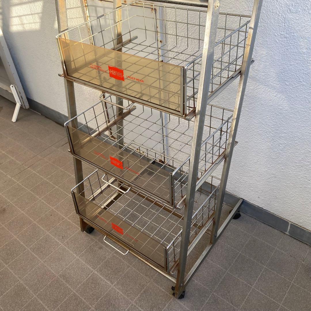 Hanes メタルラック ヴィンテージ 店舗什器 ヘインズ