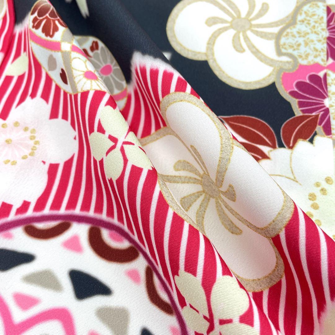 ◎mk-1051　女児　七五三　着物・被布セット　3歳　　11-20