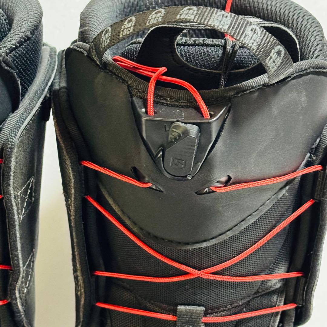 28cm サロモンLaunch スノーボードブーツ ブラック/グレー