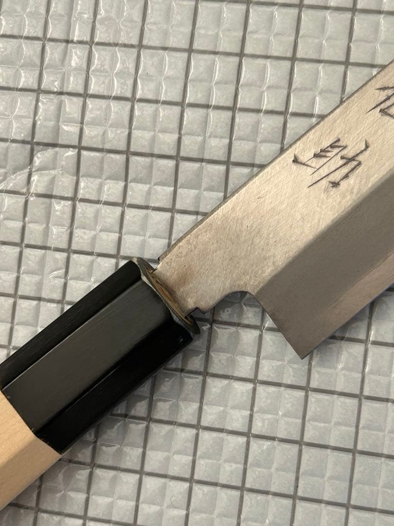 仙助 包丁 柳刃包丁 刺身包丁 240mm ステンレス 水牛八角柄 柳刃