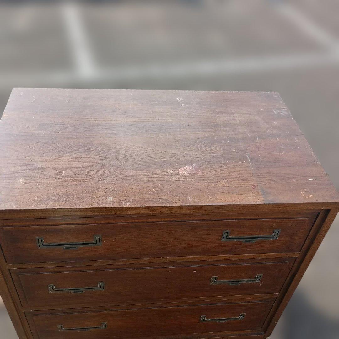 5153）米国DAVIS CABINET社　 三段チェスト　キャビネット　引出し