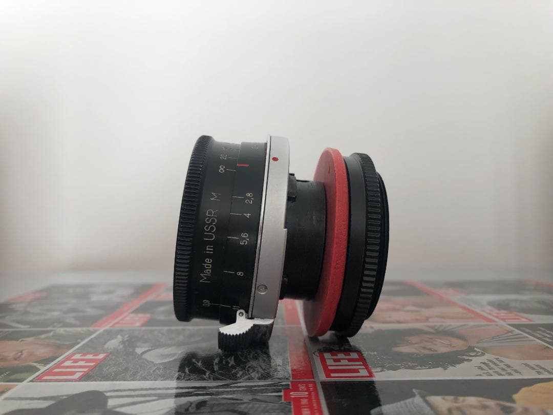Jupiter-12 35mm F2.8 M42マウントにカスタマイズ