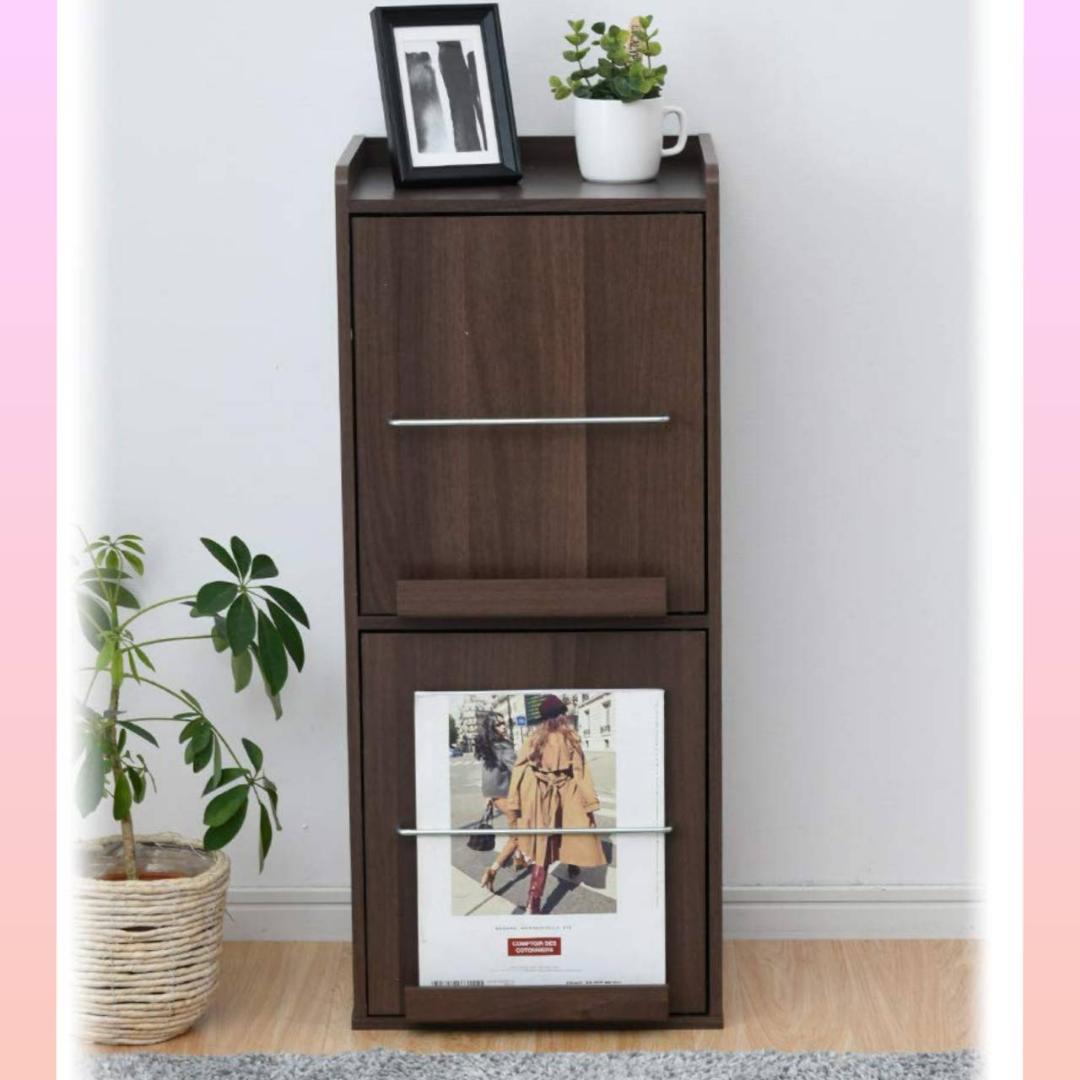 ディスプレイラック 見せる収納 マガジンラック