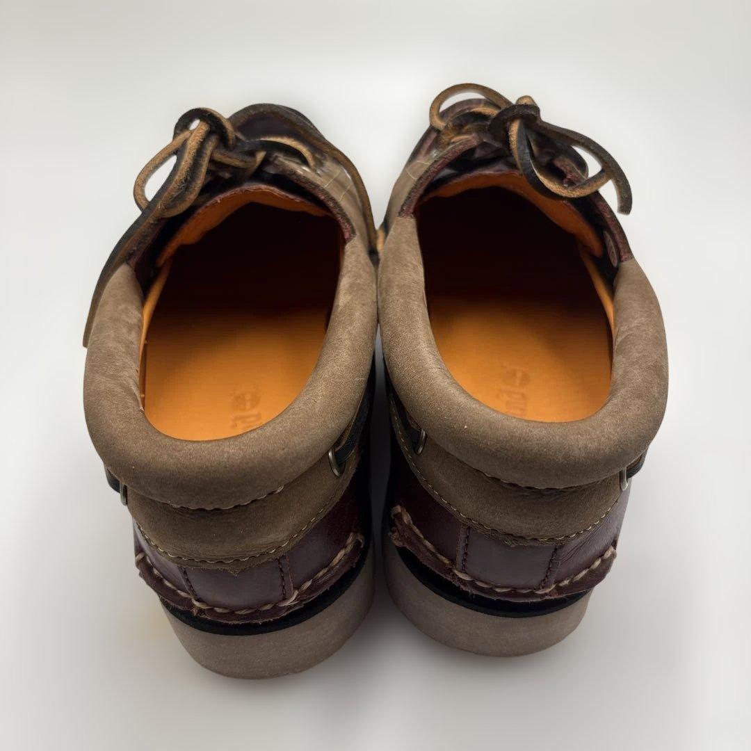 【極美品】TIMBERLAND　3EYE デッキシューズ　革靴　ブーツ　25