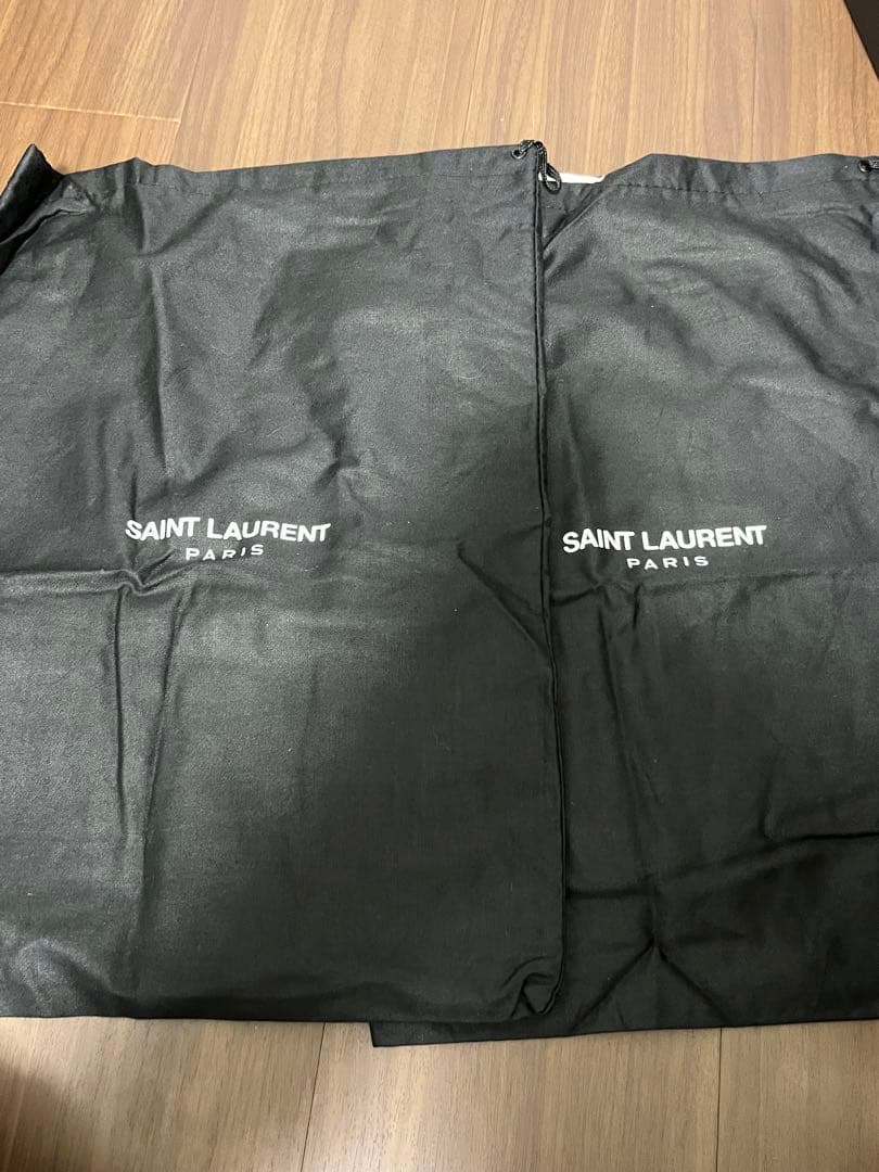 SAINT LAURENT サンローラン ブラック スウェードサイドゴアブーツ