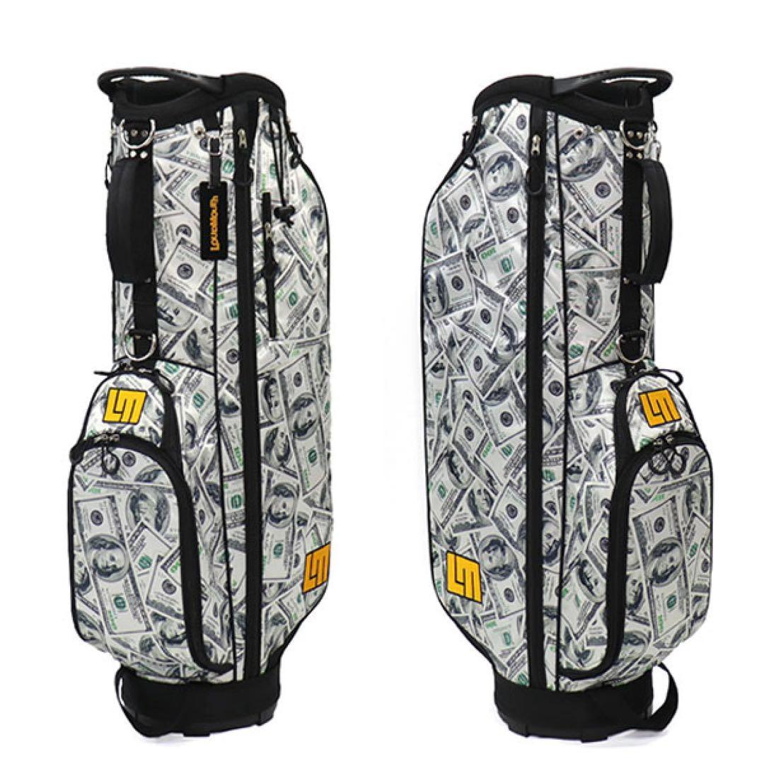 【新品】ラウドマウス LM-CB0030 キャディバッグ ハニッド 136