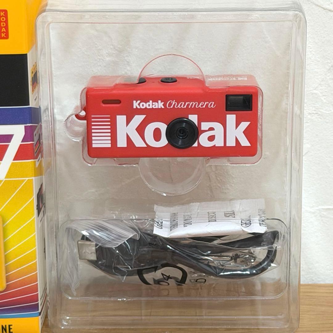 【新品未使用】Kodak Charmera コダック チャーメラ レッド＆ブルー