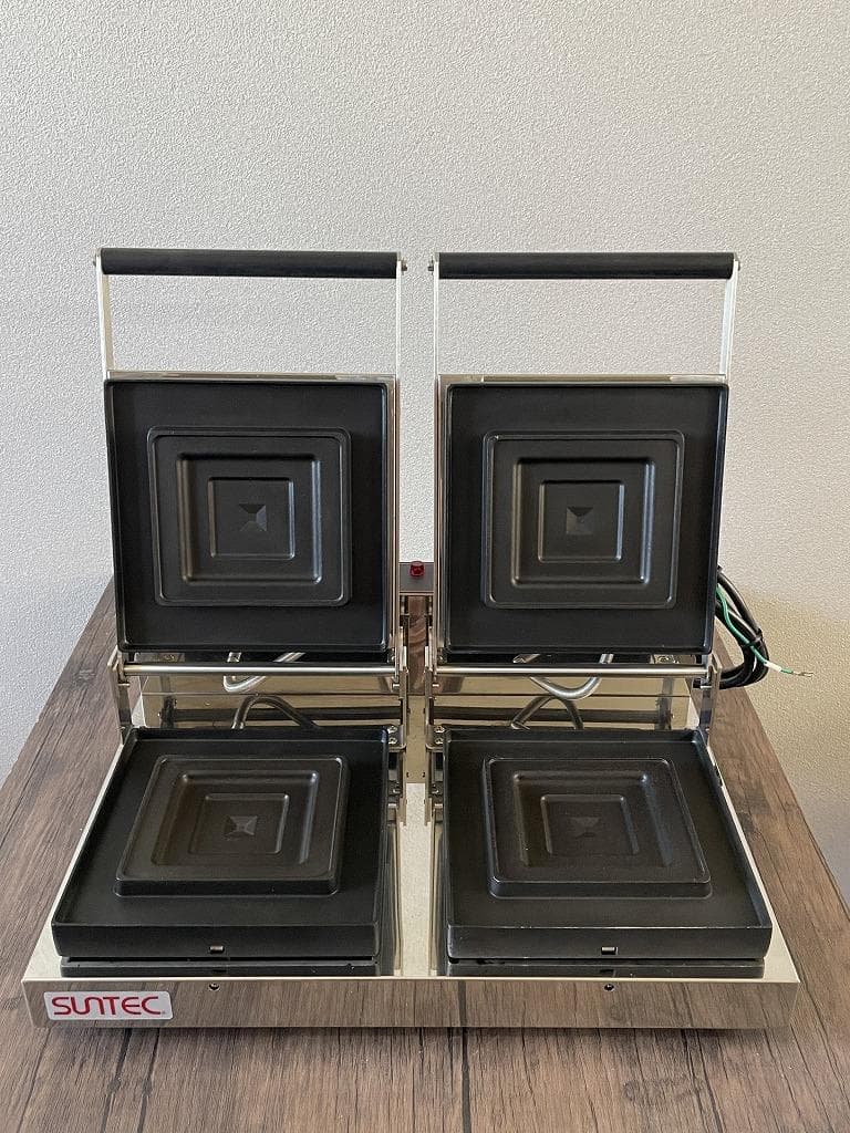 【美品】サンテック　マルチベーカー　E-MAX-2B　ホットサンド　ワッフル
