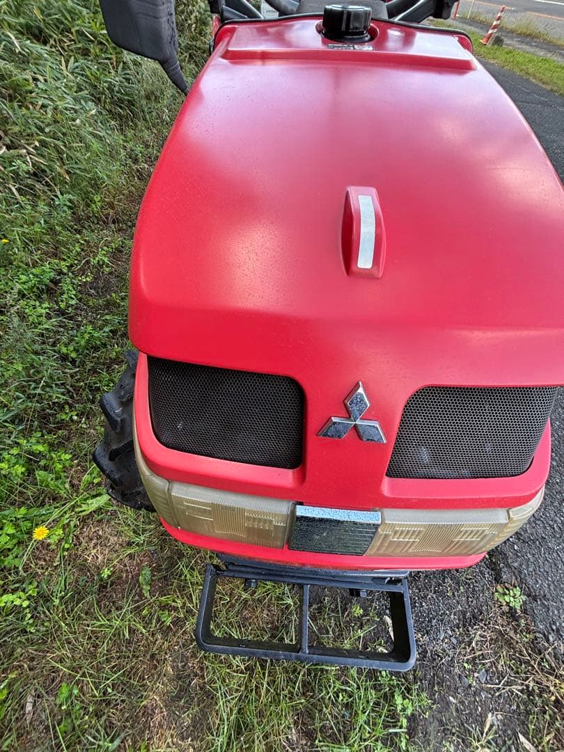 三菱トラクターGF15 アワメーター290h 4WD 水平自動& 耕深自動