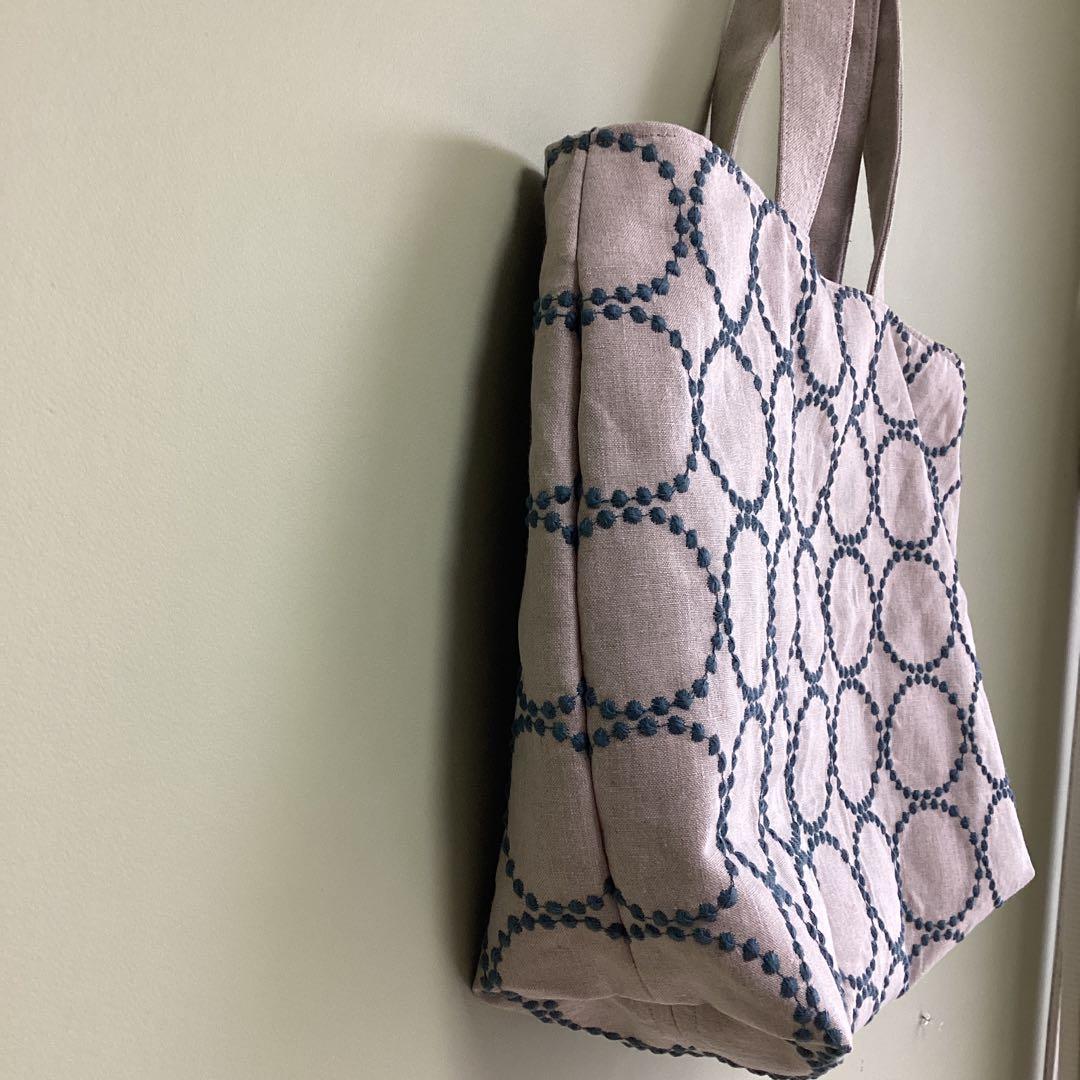 ミナペルホネン　タンバリン　トートバッグ　ハンドメイド