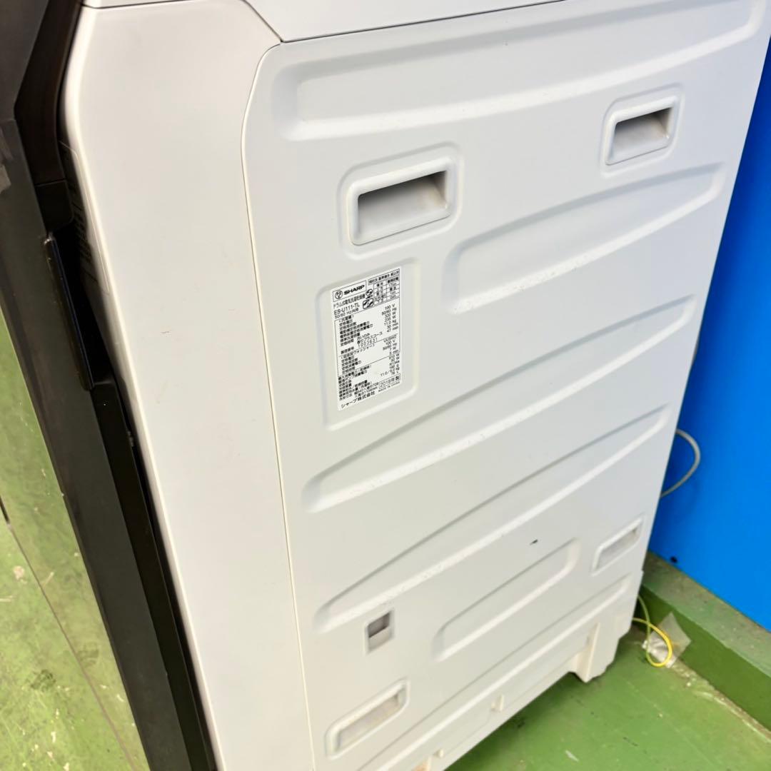 553 ドラム式洗濯機　最新鋭モデル　左開き　容量11キロ　乾燥6キロ　清掃済み