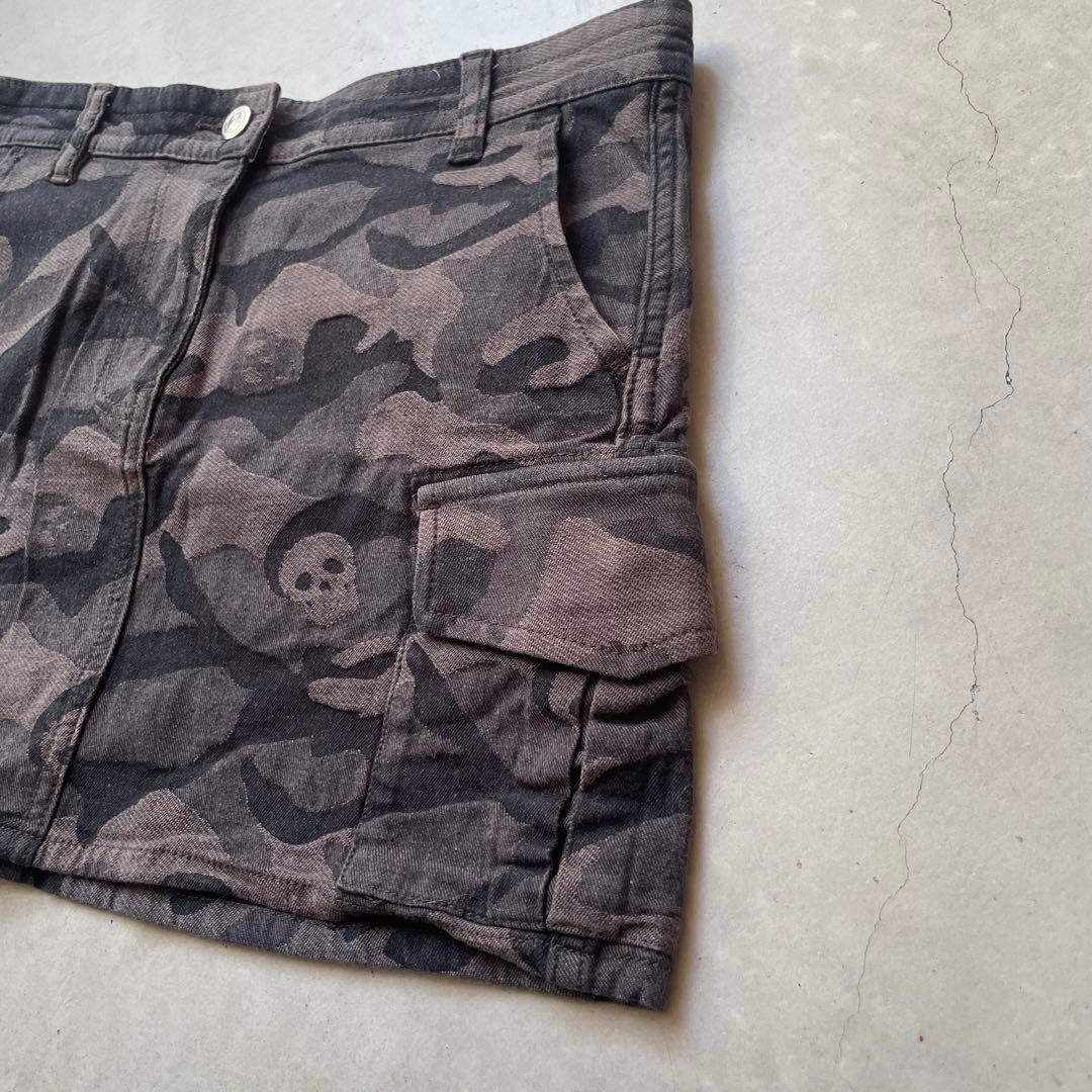 MARK&LONA マークアンドロナ スカート 迷彩柄 カモフラ S