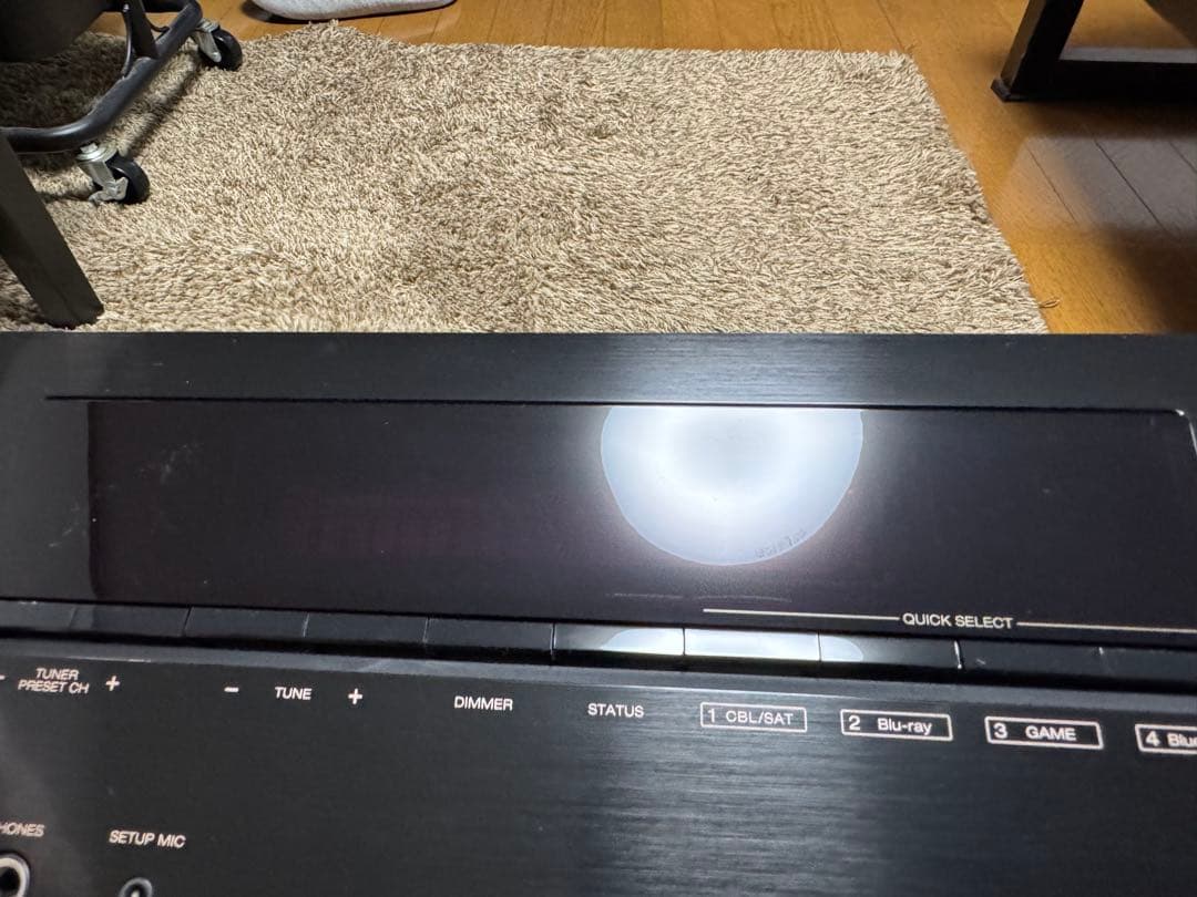 DENON AVアンプ ブラック　AVR-X580BT