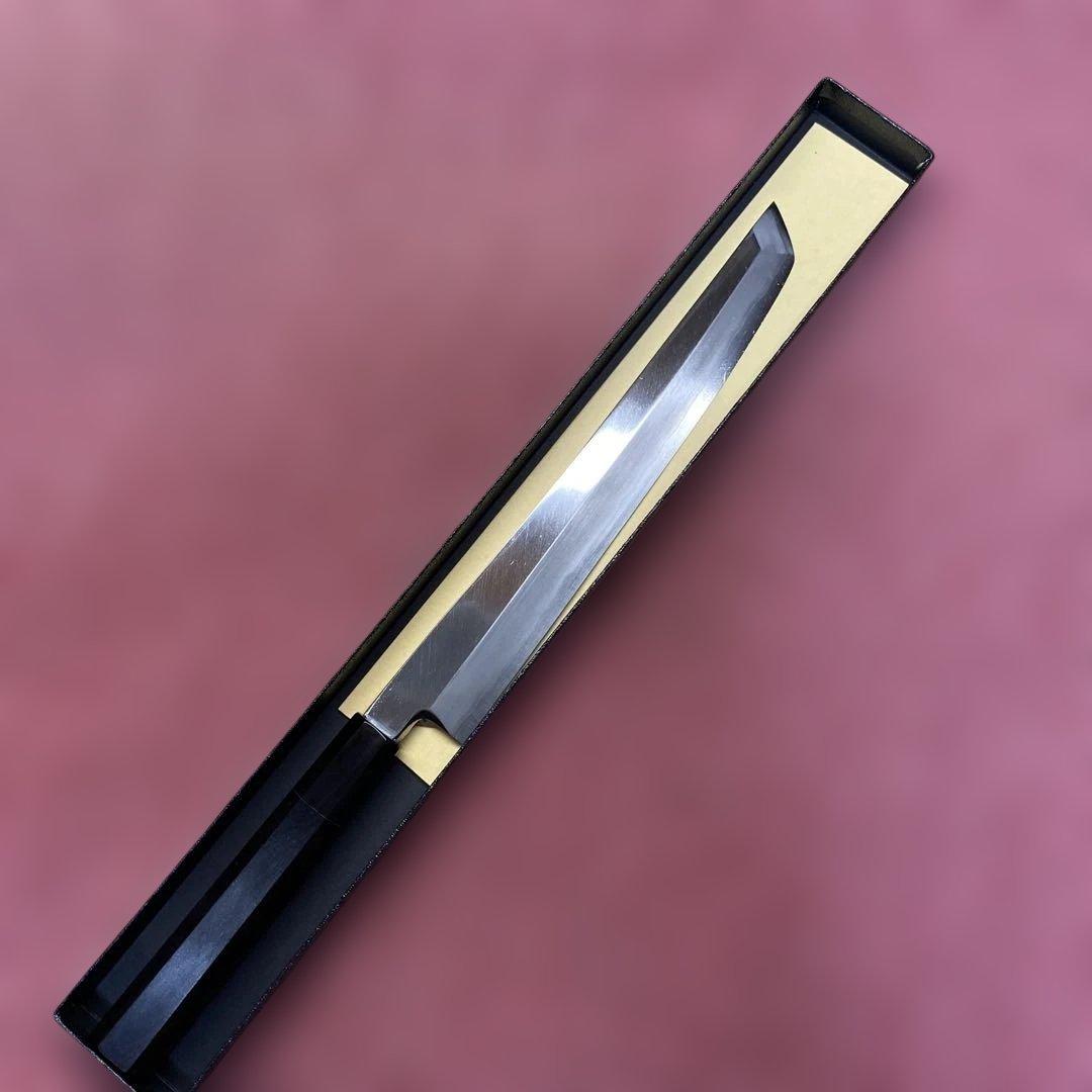 銀三　先丸柳刃包丁　240㎜ 8寸