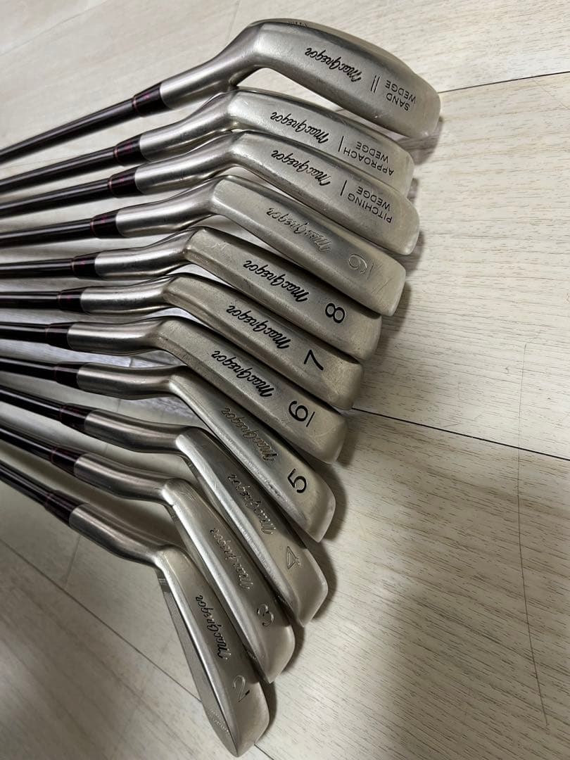 激レア！世界限定１０００セット記念モデル！マクレガーVIPアイアン11本セットS