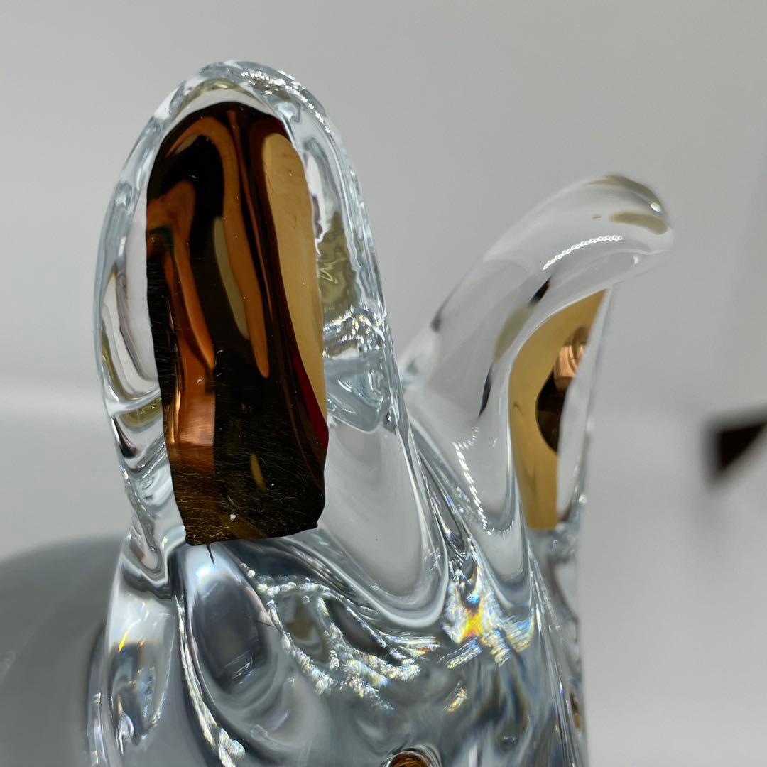 バカラ ミニマルズ うさぎ クリスタル 置物 箱付