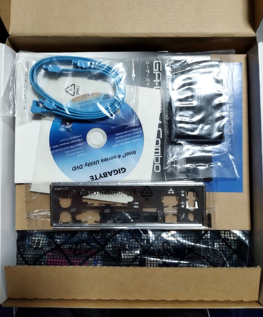 マザーボード(H610M.G41M)とグラボ