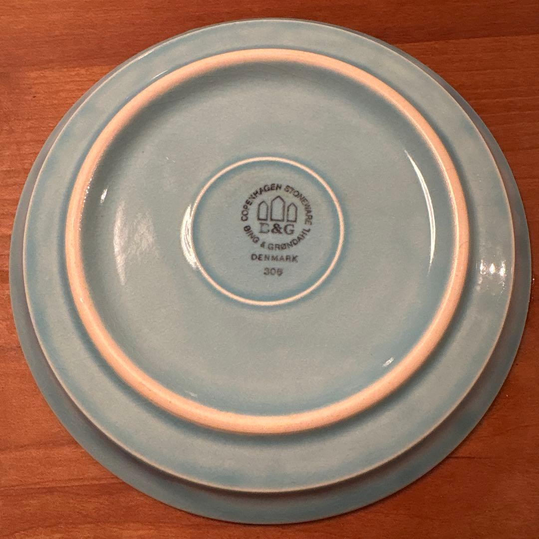 クイストゴー　コーディアルパレット　ターコイズ　17cm ケーキプレート