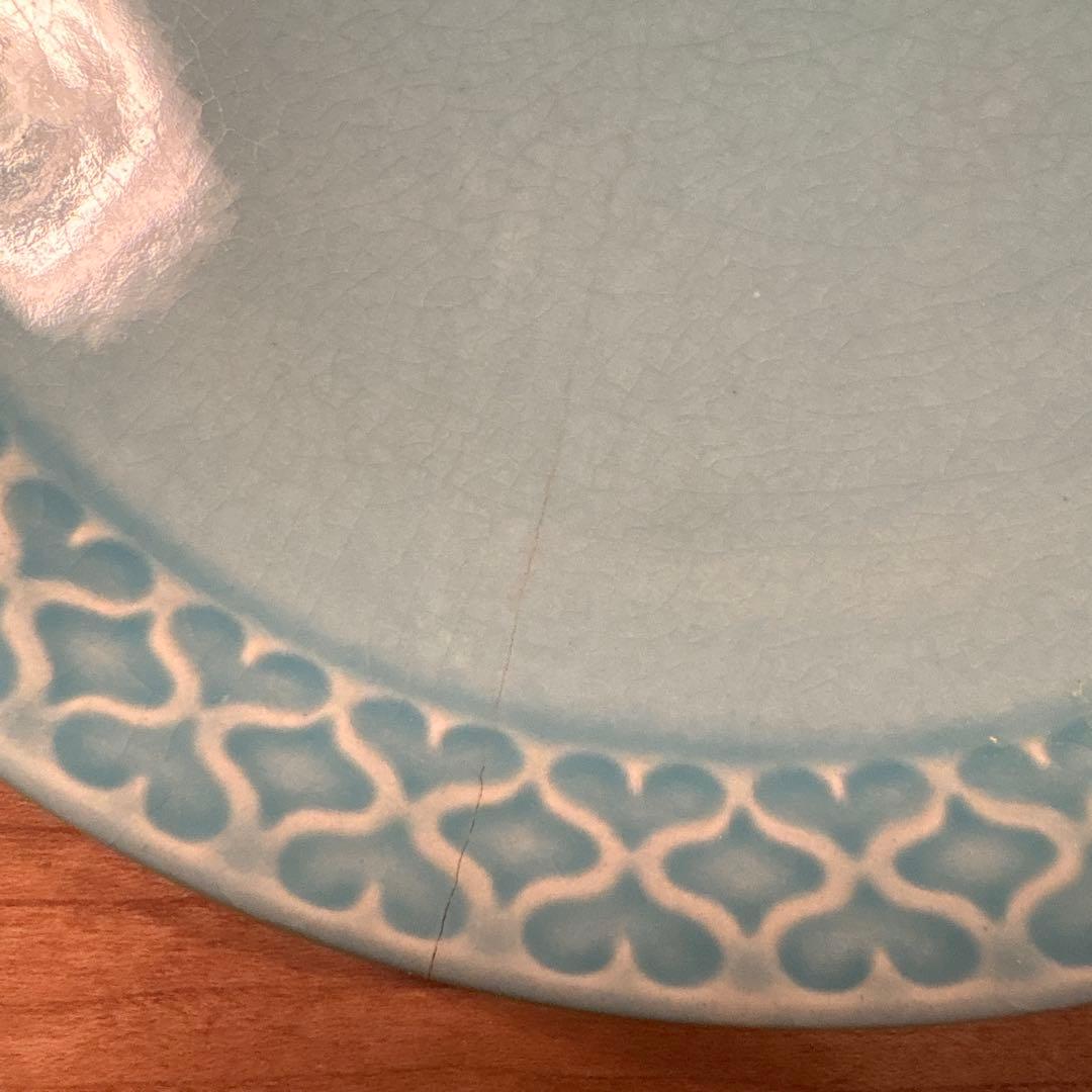 クイストゴー　コーディアルパレット　ターコイズ　17cm ケーキプレート