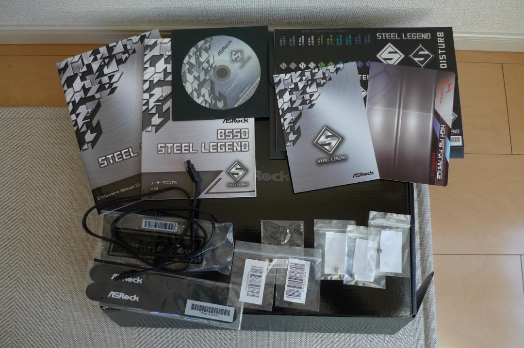 ASRock　B550 STEEL LEGEND マザーボード