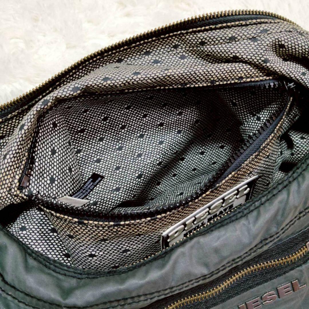 DIESEL y2k 00s archive ハーフムーン 三日月バッグ グレー