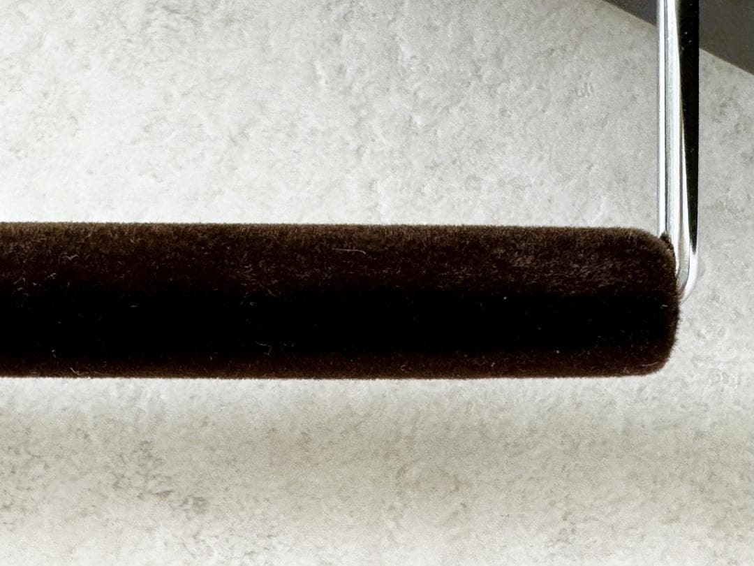 ナカタハンガー スーツハンガー 5本組 スモークブラウン 430mm