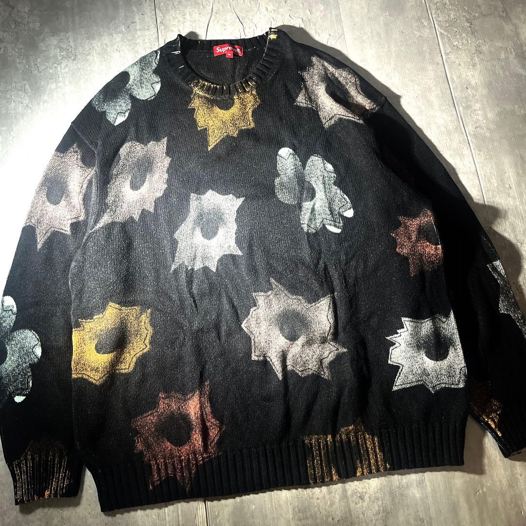 【入手困難　XLサイズ】supreme Nate lowman sweater