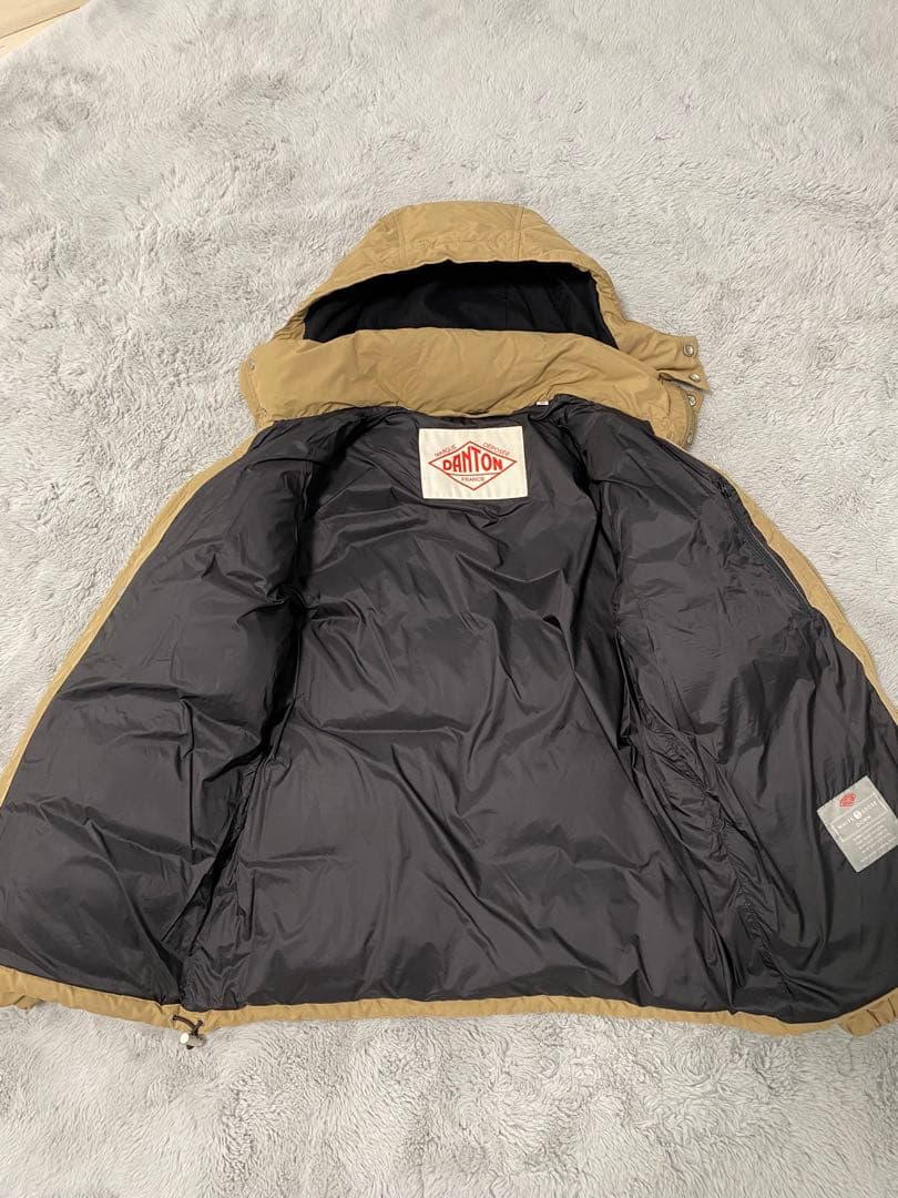 DANTON　ホワイトグースダウン　40 ダウンジャケット　2WAY