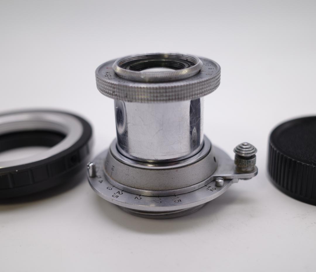 80　希少【RED P】 沈胴式 インダスター22　L39アダプター付