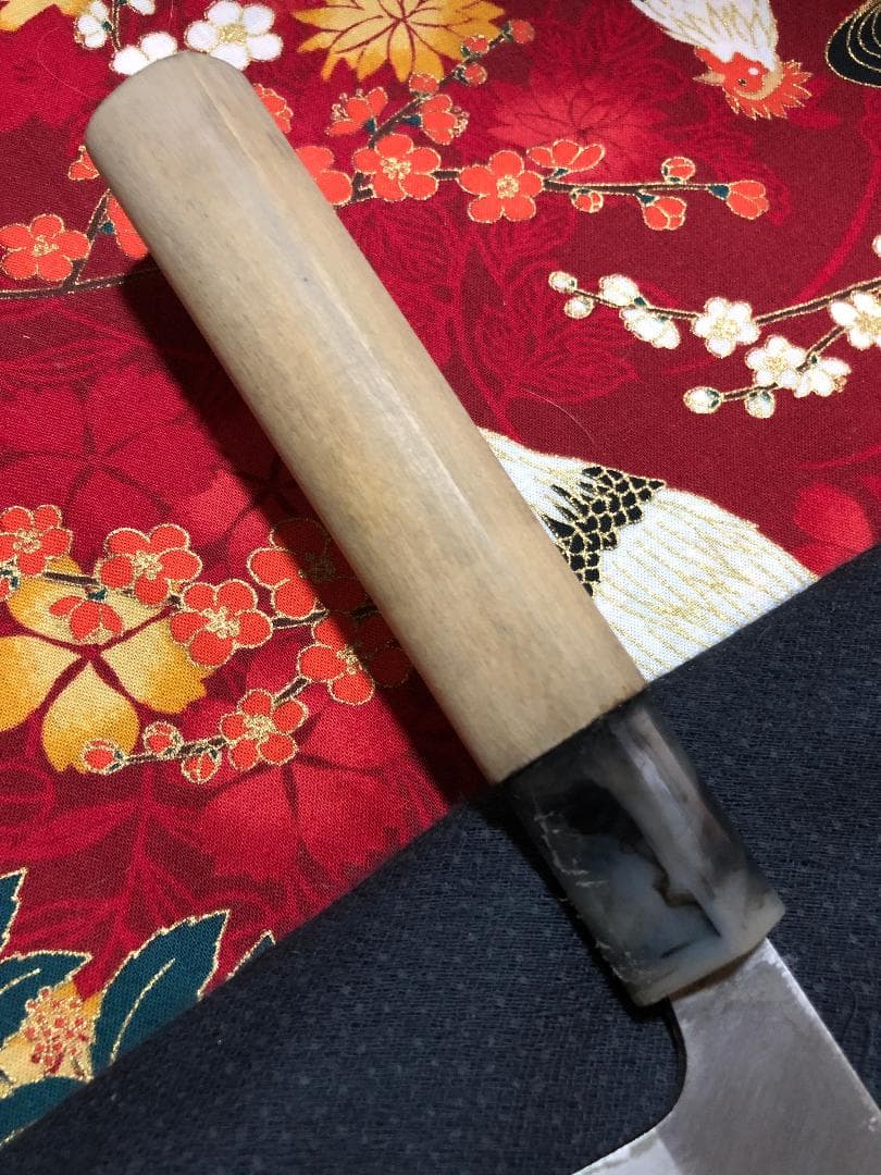 【研ぎ済み】VG10本割込み　本荘国行　三徳包丁　和包丁　ナイフ　料理　釣り