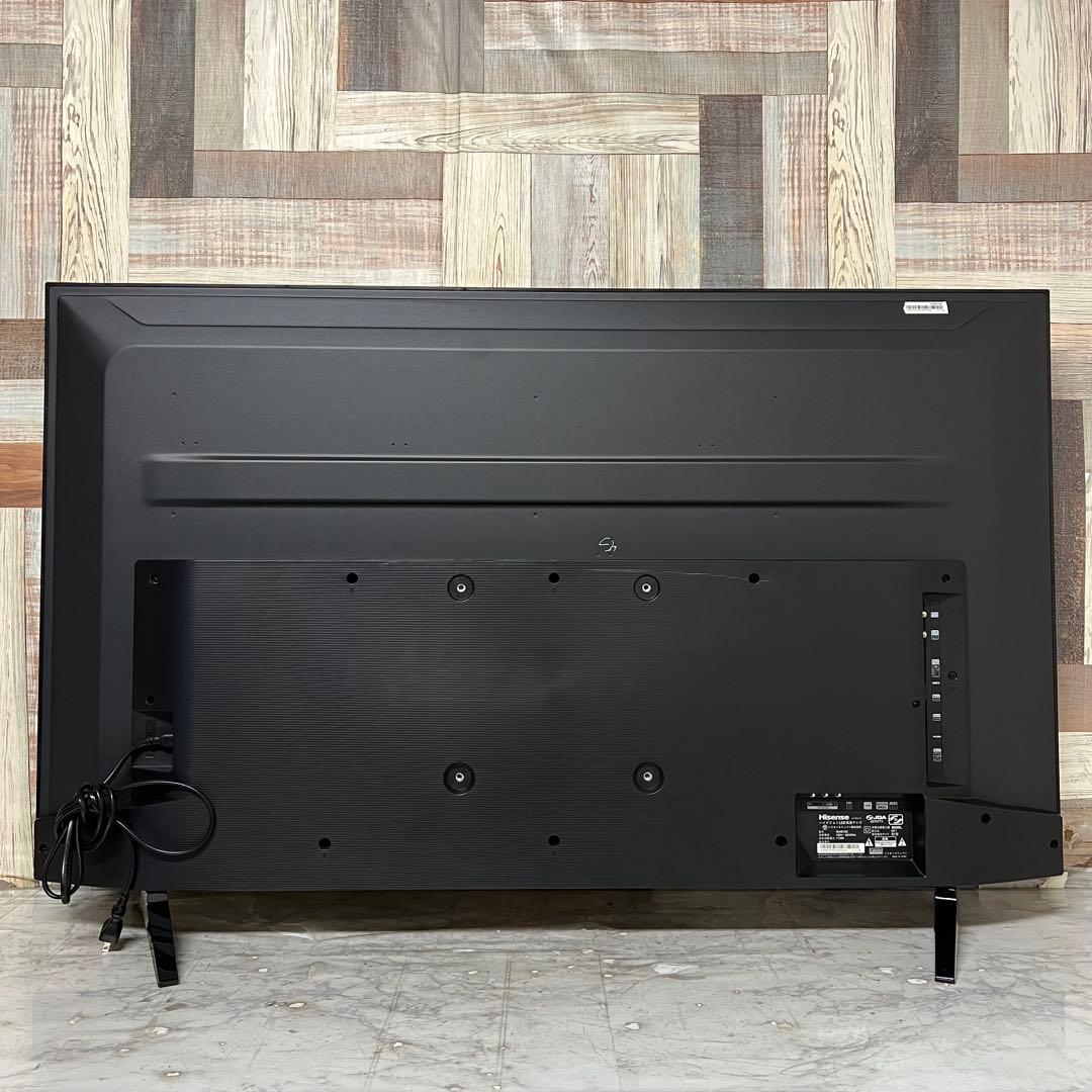 全国送料込❣️ハイセンス50型4K液晶テレビWチューナー外付けHDD録画