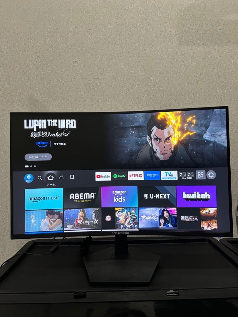 MINIFIRE 27インチ ゲーミングモニター 本体