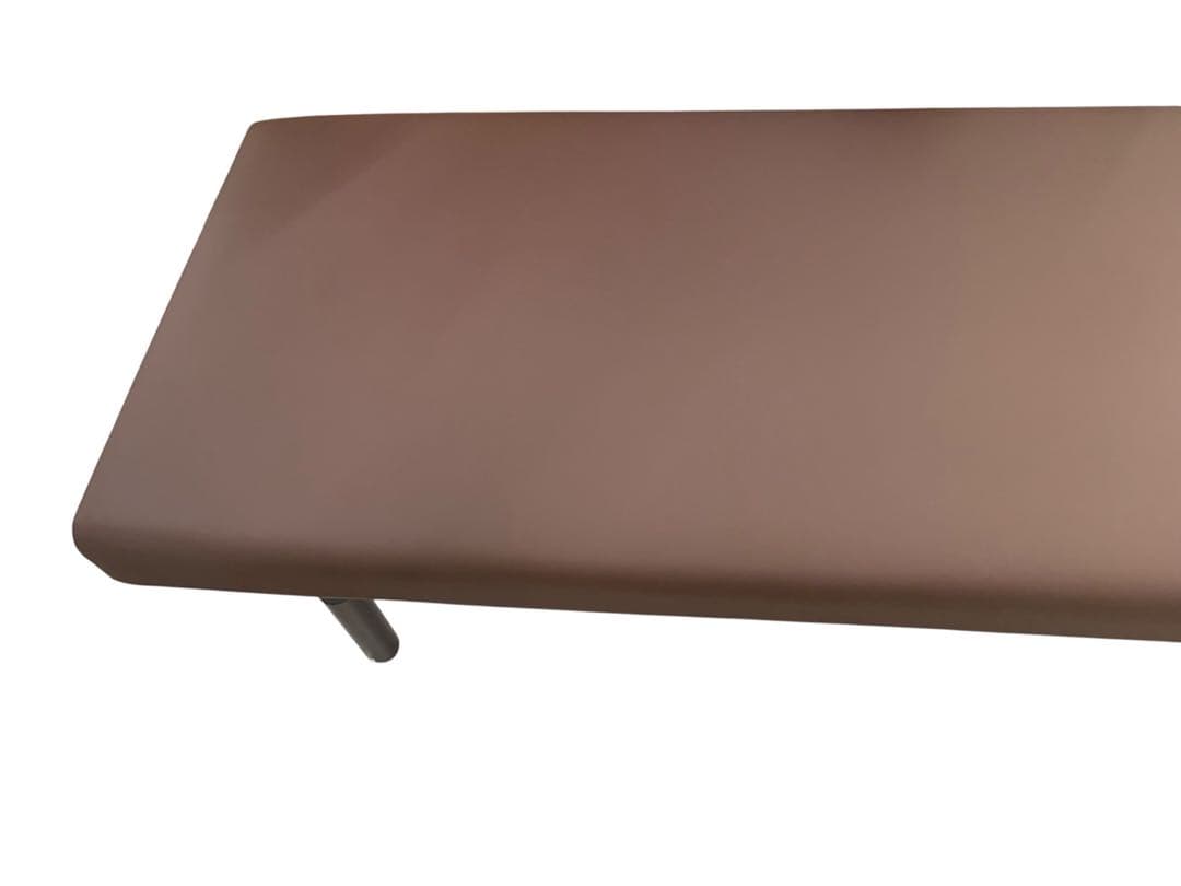 電動昇降マッサージベッド（有孔)長さ185x幅75x高さ51～88cm ブラウン