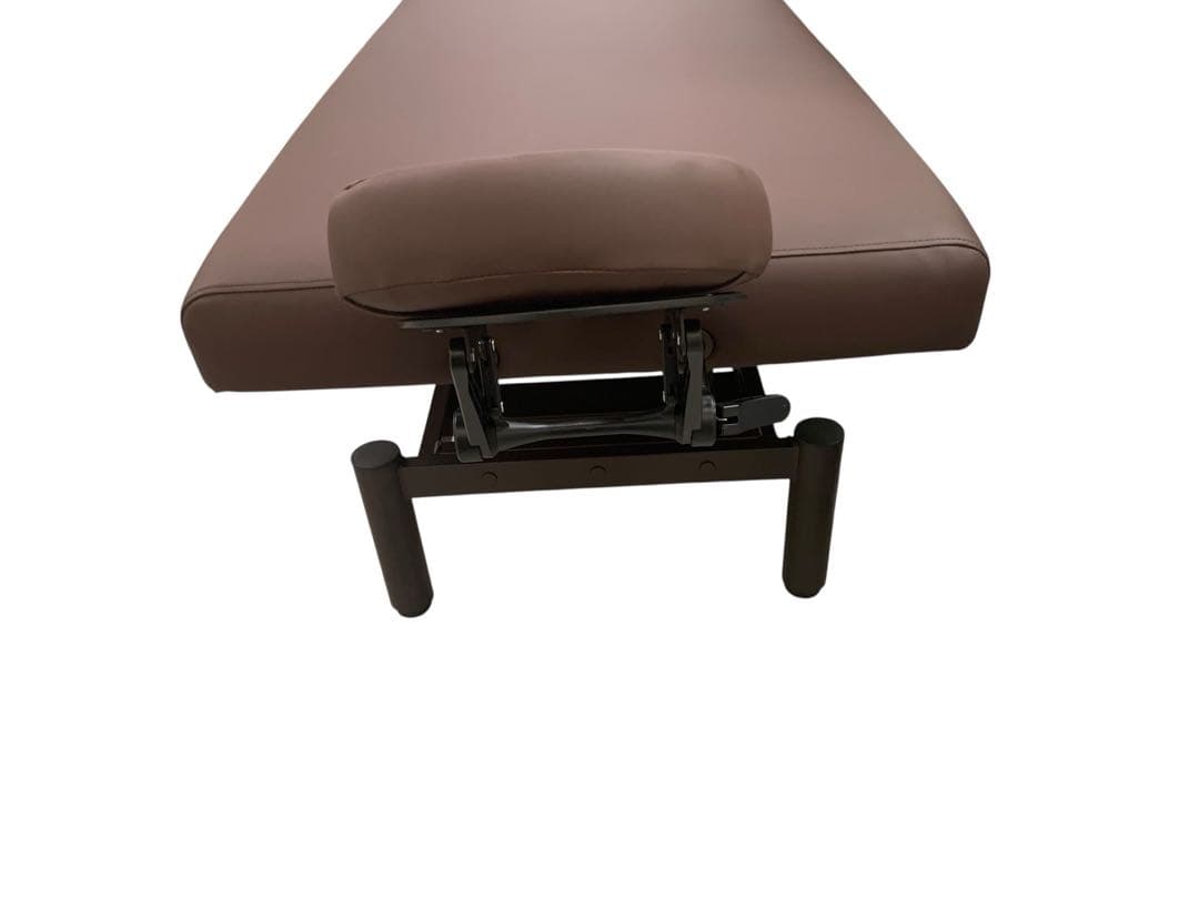 電動昇降マッサージベッド（有孔)長さ185x幅75x高さ51～88cm ブラウン