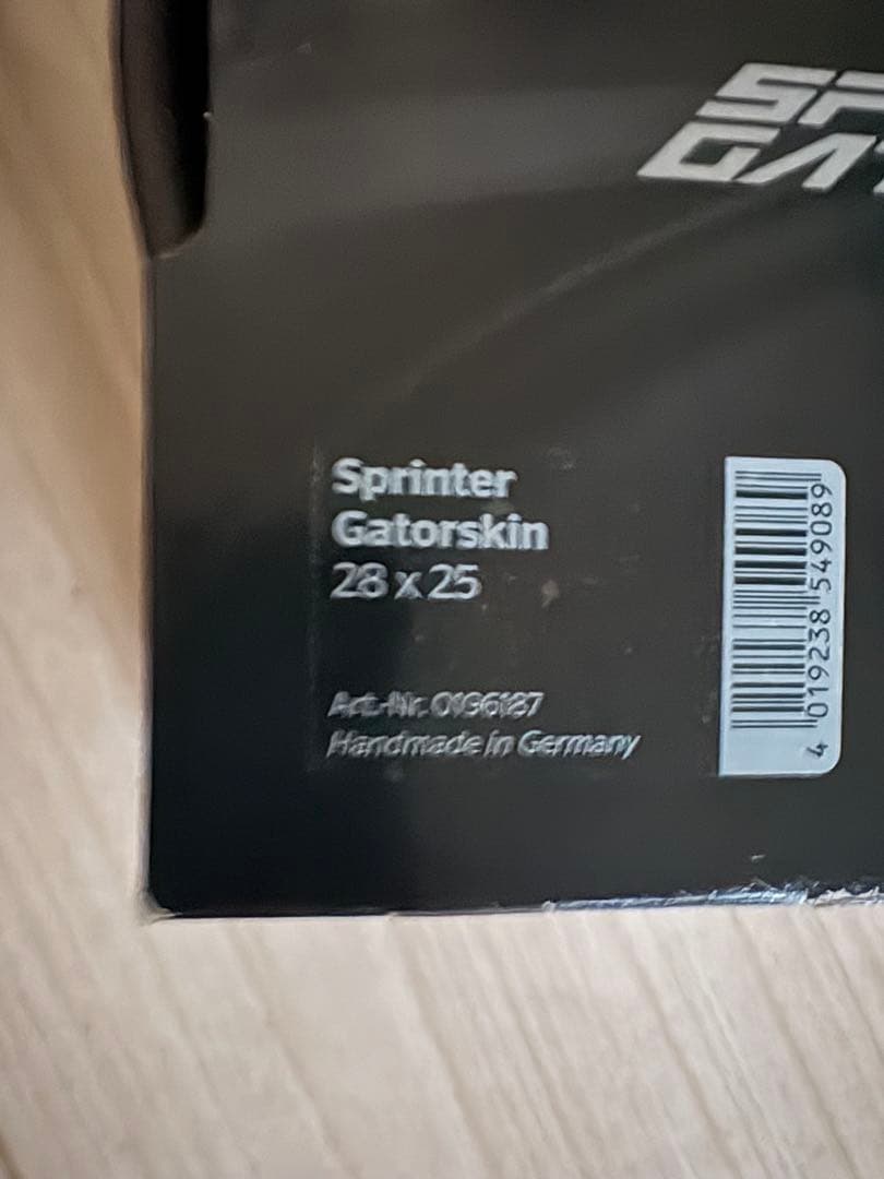 CONTINENTAL SPRINTER GATORSKIN 2本セット