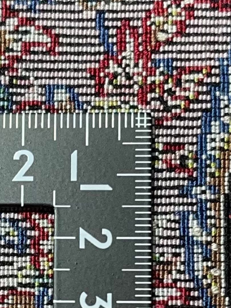 最高級ペルシャ絨毯 シルク イラン産 クム 60×90cm 122万ノット