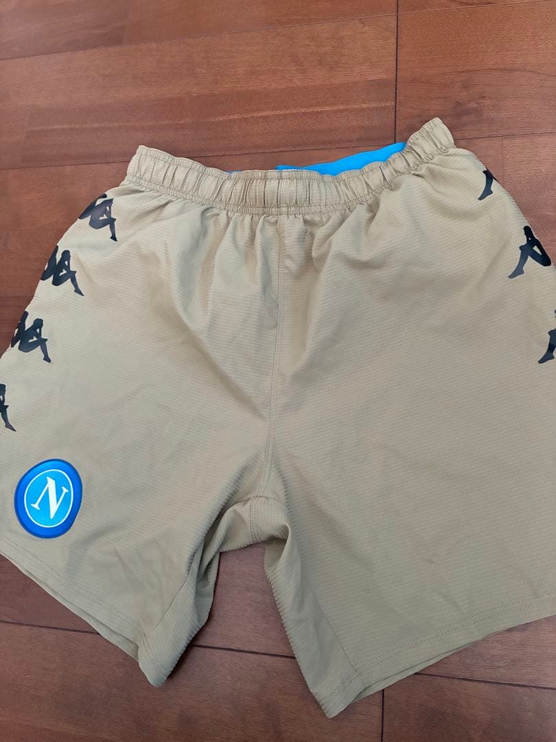 ナポリFC Kappa ホームユニフォーム Mサイズ