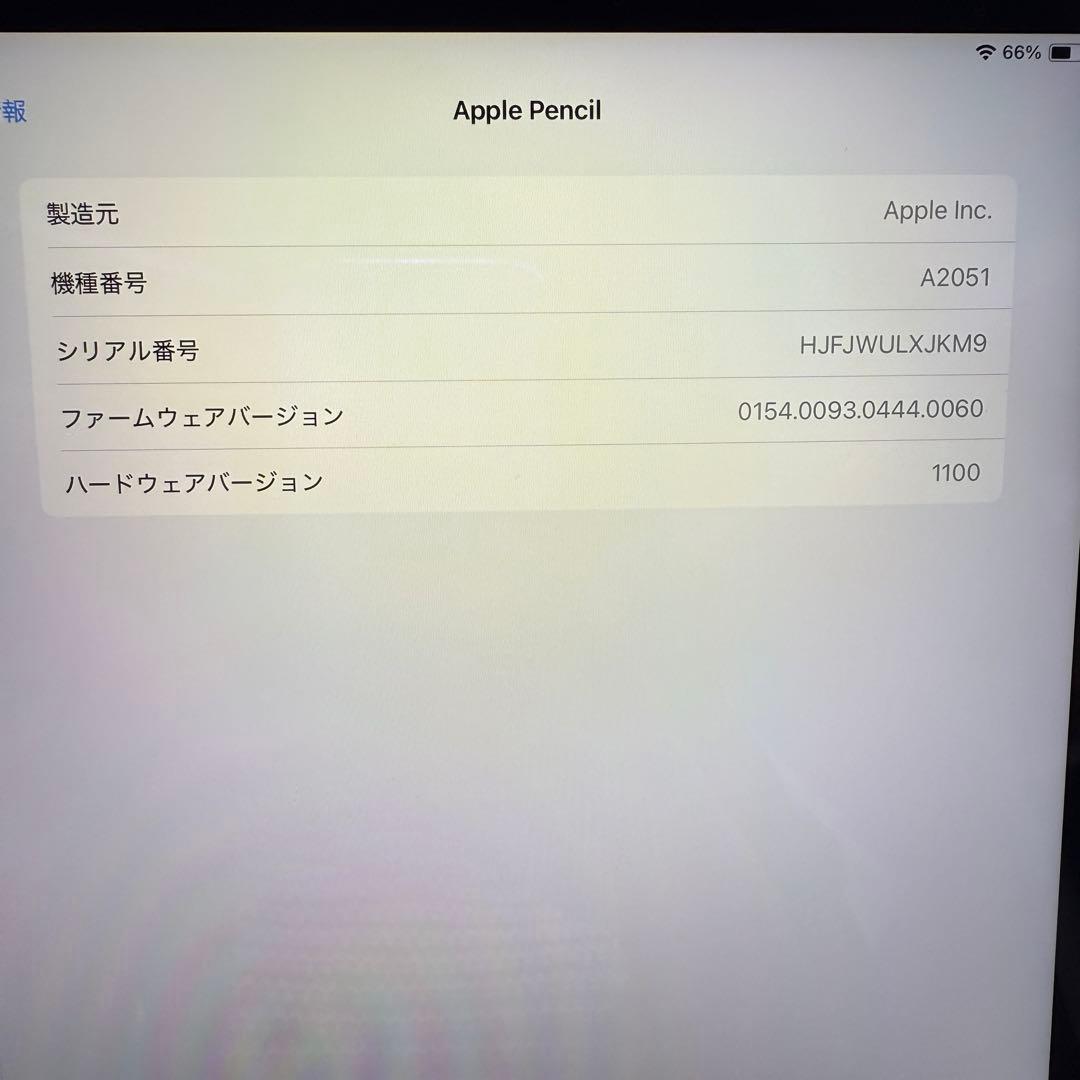 iPadPro11第2世代 512GB WiFiモデル シルバー