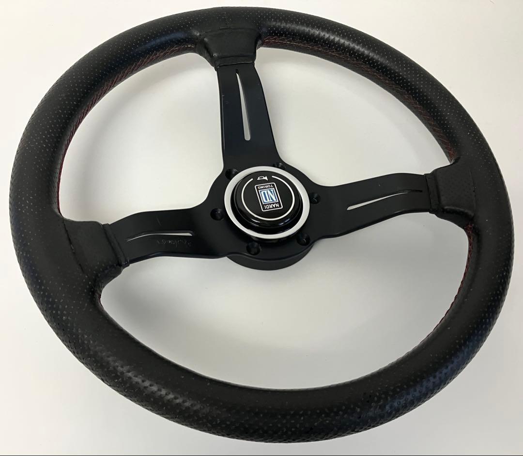 NARDI ナルディ タイプ ラリー ステアリング33cm/ホーンボタン/モモ