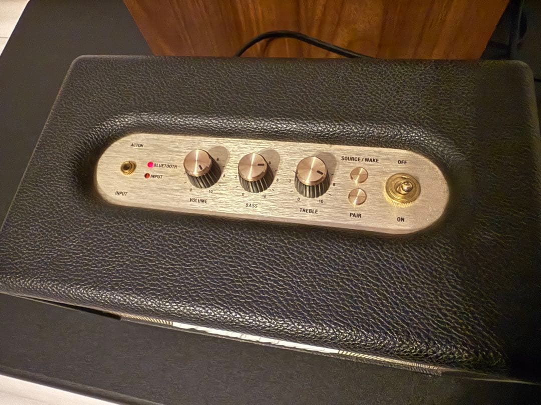 箱付きほぼ新品　Marshall ワイヤレススピーカー　ACTON