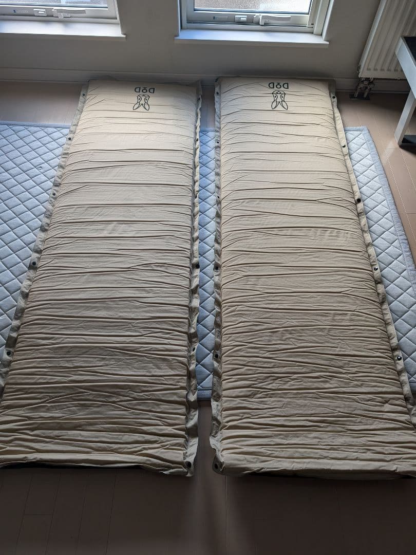 DOD ソトネノサソイS（タン）+キャプテンスタッグ ピロー　各２セット