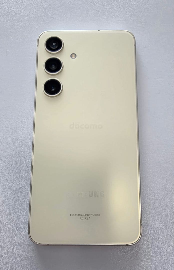 Galaxy S24 docomo アンバーイエロー　256GB
