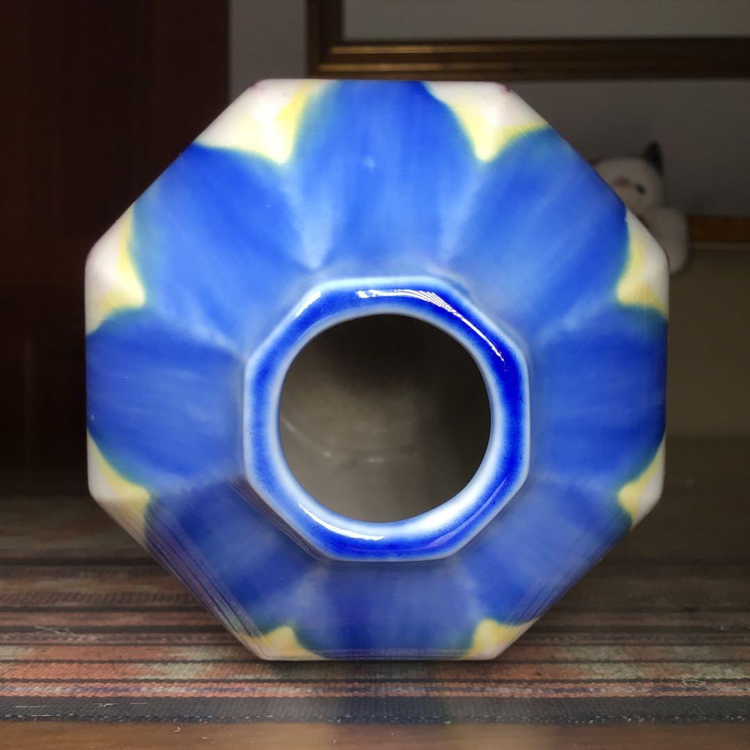 『メルうー特価』　九谷焼　柴田博　花瓶